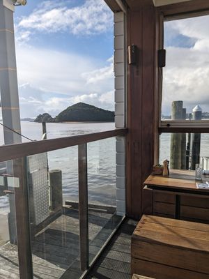 View at Charlotte's Kitchen in Paihia