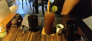 Rosella elixir at Dapur Usada  in Ubud