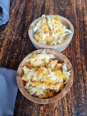 Fermented vegetable at Dapur Usada  in Ubud