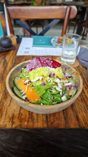 The Raw Rabbit Bowl at Dapur Usada  in Ubud