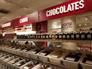 Dried fruits, carob and chocolates at Scoop Wholefoods - Paya Lebar in Central Singapore