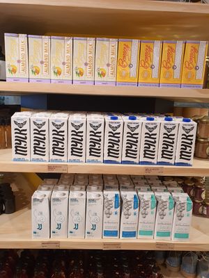 Non dairy milk ~ Circuit Breaker Period Phrase 2 at Scoop Wholefoods - Paya Lebar in Central Singapore