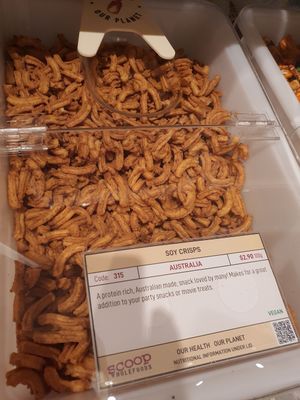 Vegan Soy Crisps ~ Circuit Breaker Period Phrase 2 at Scoop Wholefoods - Paya Lebar in Central Singapore