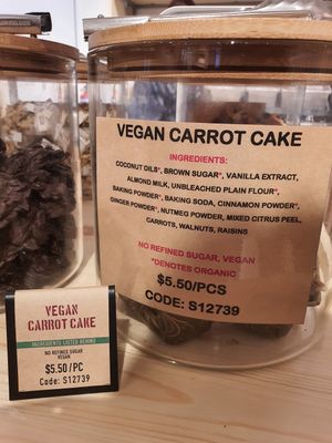 Ingredients ~ Circuit Breaker Period Phrase 2 at Scoop Wholefoods - Paya Lebar in Central Singapore