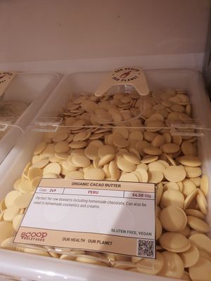 Organic Vegan Cacao Butter ~ Circuit Breaker Period Phrase 2 at Scoop Wholefoods - Paya Lebar in Central Singapore
