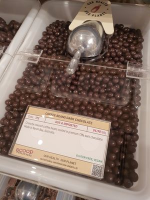 Coffee Beans Dark Chocolate ~ NICE!! ~ Circuit Breaker Period Phase 2 at Scoop Wholefoods - Paya Lebar in Central Singapore