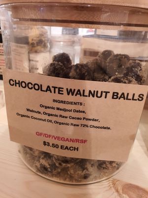 Chocolate Walnut Ball ~ Circuit Breaker Period Phase 2 at Scoop Wholefoods - Paya Lebar in Central Singapore