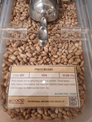 Pinto Beans ~ Circuit Breaker Period Phase 2 at Scoop Wholefoods - Paya Lebar in Central Singapore