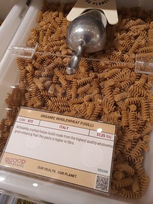 Wholewheat Fusilli ~ Circuit Breaker Period Phase 2 at Scoop Wholefoods - Paya Lebar in Central Singapore