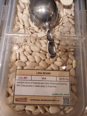 Lima Beans ~ Circuit Breaker Period Phase 2 at Scoop Wholefoods - Paya Lebar in Central Singapore