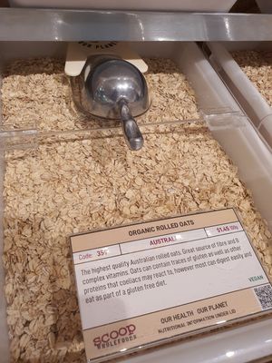 Rolled Oats ~ Circuit Breaker Period Phase 2 at Scoop Wholefoods - Paya Lebar in Central Singapore