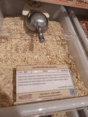 Gluten Free Rolled Oats ~ Circuit Breaker Period Phase 2 at Scoop Wholefoods - Paya Lebar in Central Singapore