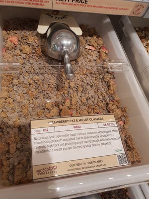 Strawberry Oat & Millet Clusters ~ Circuit Breaker Period Phase 2 at Scoop Wholefoods - Paya Lebar in Central Singapore