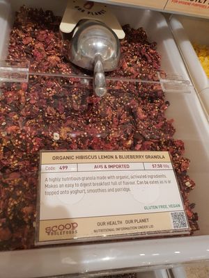 Hibiscus Lemon & Blueberry Granola ~ Circuit Breaker Period Phase 2 at Scoop Wholefoods - Paya Lebar in Central Singapore