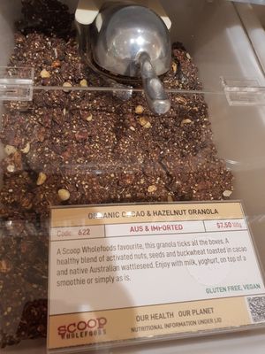 Cacao & Hazelnut Granola ~ Circuit Breaker Period Phase 2 at Scoop Wholefoods - Paya Lebar in Central Singapore