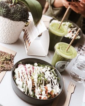 Taco & Green Goddess at Rawsome Days in Skoevde