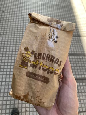 Churros at Churros El Topo in Buenos Aires