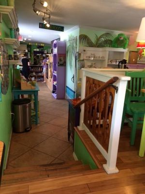 Interior at Midway Cafe and Coffee Bar in Islamorada
