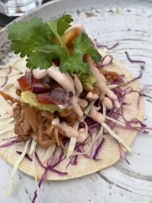 Vegane Tacos 🥰 at Nourish in Ungasan