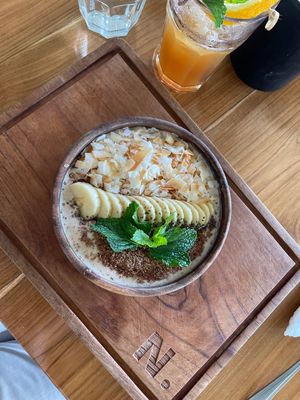 Salted Caramel Bowl   at Nourish in Ungasan