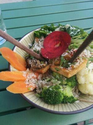 boudha bol au coconut  at La Belle Verte in Gatineau