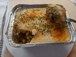 Vegan Shepherd's Pie at La Belle Verte in Gatineau