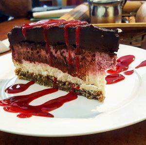 3 Layer Cheesecake at La Belle Verte in Gatineau