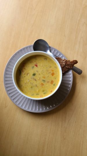 Dahl Soup at La Belle Verte in Gatineau