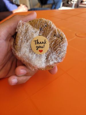 Choc chip cookies at The Rabbit Hole in Pompano Beach