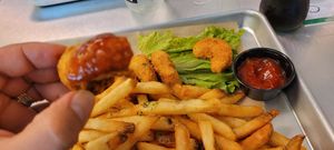 Cocktail sauce was so yum!yummy!! at The Rabbit Hole in Pompano Beach