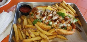 Dare Devil- Buffalo Chik'n Sandwich  at The Rabbit Hole in Pompano Beach