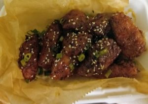 Vegan teriyaki wings at The Rabbit Hole in Pompano Beach