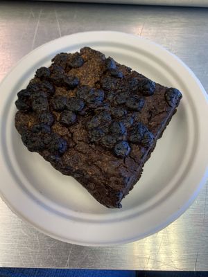 Zu-Keeper zucchini chocolate chip brownie   at The Rabbit Hole in Pompano Beach