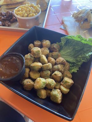 Fried Okra  at The Rabbit Hole in Pompano Beach
