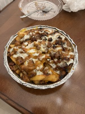 Loaded Fries #Veganuary at The Rabbit Hole in Pompano Beach