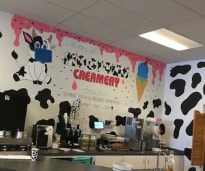 Interior at Mootown Creamery in Berea