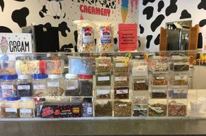 Toppings  at Mootown Creamery in Berea