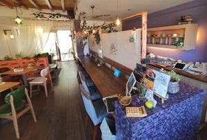 Restaurant at Holy Holy Familiar Tree Cafe in Ikeda