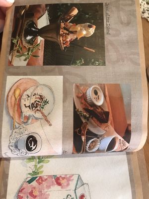 Desserts at Holy Holy Familiar Tree Cafe in Ikeda