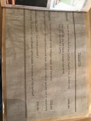 Desserts  at Holy Holy Familiar Tree Cafe in Ikeda