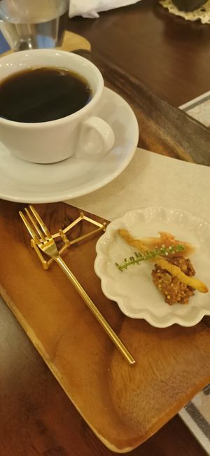 Dessert (included in the set) at Holy Holy Familiar Tree Cafe in Ikeda