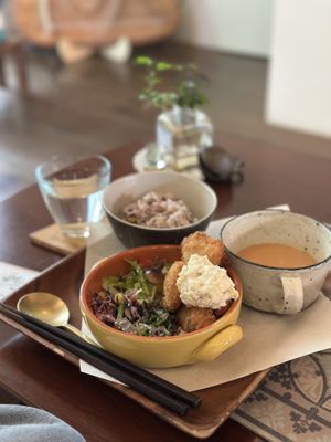   at Holy Holy Familiar Tree Cafe in Ikeda