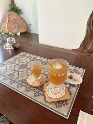 Amei a kombucha   at Holy Holy Familiar Tree Cafe in Ikeda