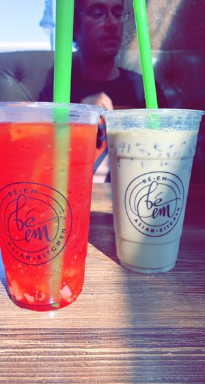 Drinks at Bé-Em Asian Kitchen in Charlotte