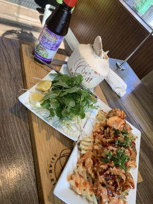 Kimchi Fries  at Bé-Em Asian Kitchen in Charlotte