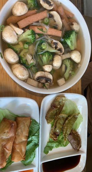Pho, Spring Rolls, Dumplings  at Bé-Em Asian Kitchen in Charlotte