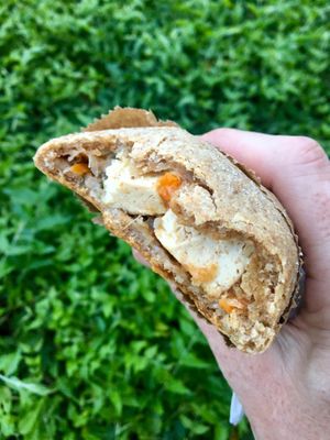 Delicious Tofu Yattie (Patty). at The Healthy Way in Ocho Rios