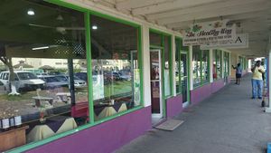 viee outside the restaurant  at The Healthy Way in Ocho Rios