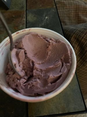 Black Raspberry Non-Dairy at Carter's Ice Cream in Haverhill