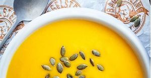 Soupe lentilles corail coco at Bagelstein in Orleans